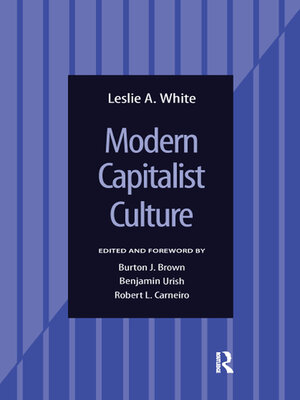 cover image of Modern Capitalist Culture